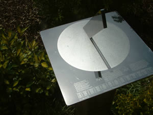 Spot-On Sundial at Horniman Museum, London